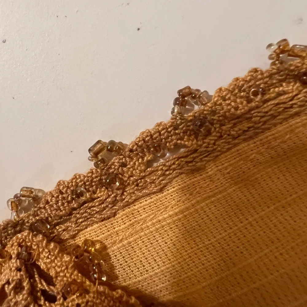 Vintage Beaded Cocktail Napkins